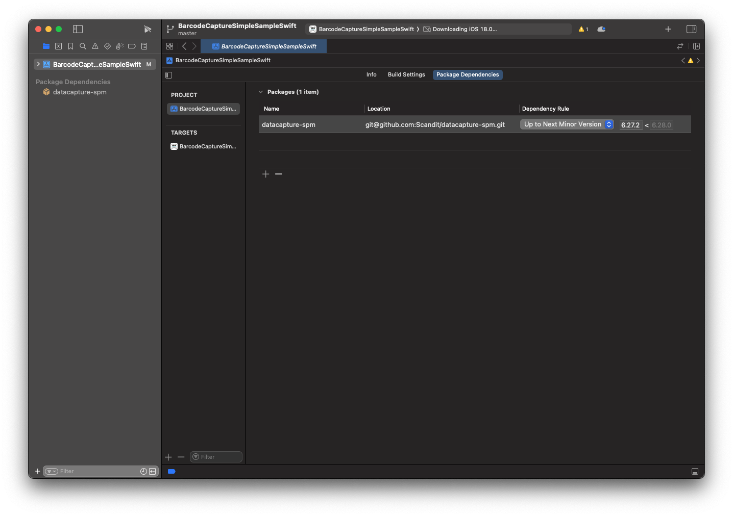 Add Package Dependencies